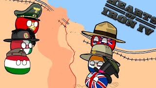 The Battle of El Alamein  Hoi4 MP In A Nutshell [upl. by Aramo]