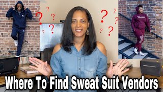 Where To Find SweatSuit Vendors Top Wholesale Websites [upl. by Middleton]