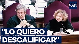 JUICIO PROCÉS La fiscal a Marchena quotQuiero descalificar al testigoquot [upl. by Caswell]