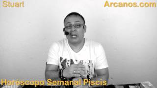 PISCIS DICIEMBRE 2015  Horoscopo Piscis del 6 al 12 de diciembre 2015  ARCANOSCOM [upl. by Cl]