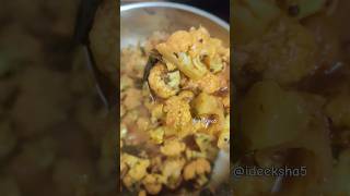 Cauliflower sabji food vlog trending video shortsvideo [upl. by Gayle3]