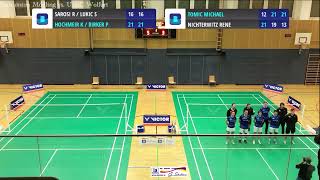 Badminton Mödling vs UBSC Wolfurt [upl. by Nilhtac933]