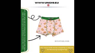 wwwundiseu Lustige bunte amp bequeme Boxershorts im Partnerlook für Männer Frauen amp Kinder [upl. by Brenden113]