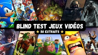 BLIND TEST JEUX VIDÉOS  50 EXTRAITS TOUTES GÉNÉRATIONS [upl. by Azenav586]