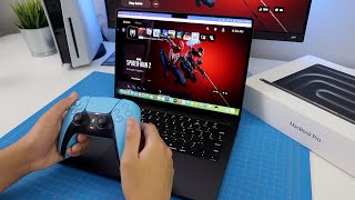 I Bought a M3 MacBook Pro so I can Play PS5 Games on It [upl. by Adlesirg391]