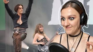 Måneskin  Womanizer  Лажовенько Реакция преподавателя вокала måneskin maneskin reaction [upl. by Mannos]