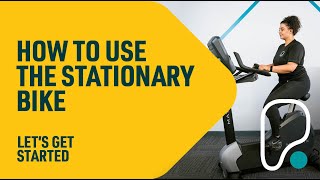 How To Use The Stationary Bike [upl. by Llerahc]