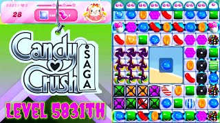 Level 5831th Candy Crush Saga Live Streaming On YouTube By Sankat Mochan vlogs [upl. by Eiramadnil326]