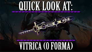 Warframe How To Build Vitrica 2023 3 forma HEAVY SLASH DAMAGE [upl. by Nylaras]