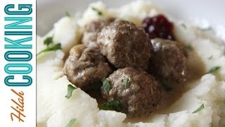 How to Make Swedish Meatballs  Hilah Cooking [upl. by Judenberg]