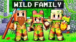 Having a WILD Family In Minecraft [upl. by Iinde]