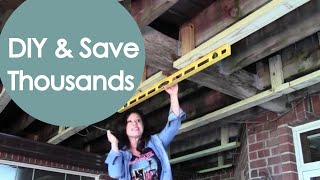 Transform Your Outdoor Space Diy Under Deck Roof And Drainage part 1 With Renee Romeo [upl. by Allana]