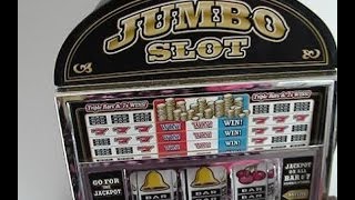 Trademark Global Jumbo Slot Machine Bank DEMO amp Mini Review [upl. by Oalsinatse]