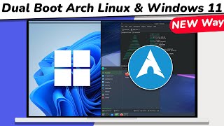 How to Dual Boot Arch Linux and Windows 11 2024  BRAND NEW INSTALL GUIDE [upl. by Stannwood606]