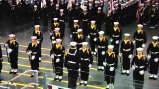 Navy Recruit Graduation Oct 31 2014 [upl. by Osy]