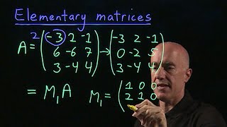 Rank of matrix Using elementary transformation  Linear Algebra  Part  1 [upl. by Reginauld]