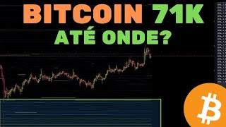 BITCOIN 71K SUBINDO VAMOS PARA A MÁXIMA  Análise TécnicaSentimento [upl. by Chassin186]