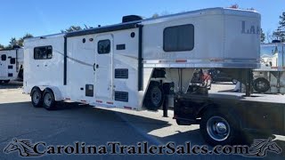 SOLD 💥 2018 Lakota 3 Horse Trailer 7 Full LQ Small Compact Great Size Model AC37 🐎🐎🐎 [upl. by Deacon]