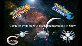 TUTOPokemon soleillune comment trouver magneti shiny magneton shiny magnezone shiny [upl. by Toddy]