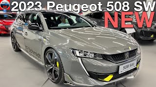 Футуристический и инновационный флагман Peugeot 508 2023ОбзорИнтерьерЦена [upl. by Nihs]