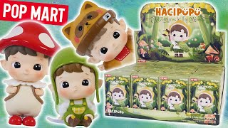 POP MART Hacipupu Adventures in the Woods Blind Box Unboxing FULL SET [upl. by Kaila469]