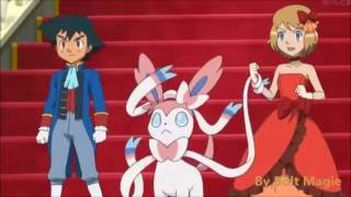 Pokémon XYampZ AshampSerena vs MietteampJames AMV [upl. by Guinna]