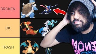 Accurate Ranking ALL Starter Pokemon COMPETITIVELY [upl. by Light]