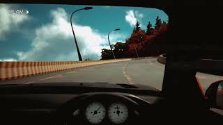 90s VHS POV S14 Uphill Touge Attack  CarX Street Drifting [upl. by Dorie]