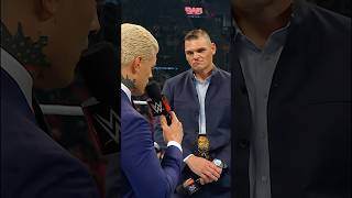 Things between Cody Rhodes and Gunther just got INTENSE 😳 WWERaw [upl. by Marcel]