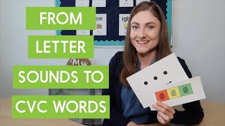 How to Transition Kindergarten Students From Letter Sounds to Reading CVC Words [upl. by Moule667]