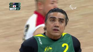 Wheelchair Rugby  Mixed  Open Semifinal Australia v Japan  Rio 2016 Paralympic Games [upl. by Llerrehs]