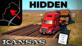 ATS Kansas NEW Types of SECRET Roads  ALL 9 Hidden Roads with NEW Features [upl. by Llerraj606]