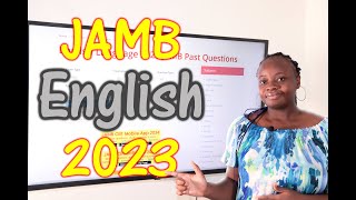 JAMB CBT English 2023 Past Questions 1  30 [upl. by Yasui]