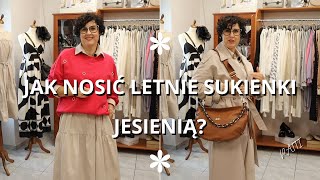 Jak Nosić Letnie Sukienki Jesienią [upl. by Analram240]