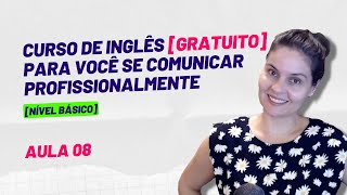 CURSO DE INGLÊS  AULA 08  VERBO TO BE  PRESENT CONTINUOUS  parte 2 [upl. by Etteneg]