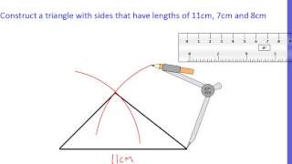 Constructing Triangles [upl. by Anaed]