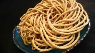 Ratlami Sev Recipe  Savory Tea Time Snack  Show Me The Curry [upl. by Amelita]