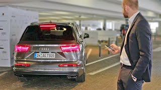 AUDI Q7 Automated Parking Demonstration [upl. by Anattar]