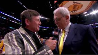 Craig Sager vs Phil Jackson [upl. by Wymore]