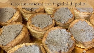 Fegatini di pollo alla toscana  CON VOL AU VENT [upl. by Sparke566]