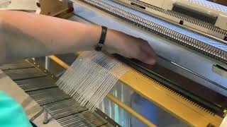 Knitmaster Weavemaster Loom Attachment [upl. by Leventis]