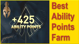 Assassins Creed Odyssey  Best Ability Point Farm  How to get infinite Ability Points in 2023 [upl. by Dyob]