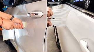 How to use Hot Glue Sticks Repair Car Dent [upl. by Etnovert787]