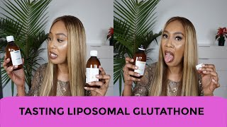 LIPOSOMAL GLUTATHIONE HOW DOES IT TASTE [upl. by Eniamaj]