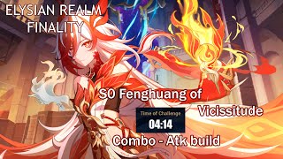 Elysian Realm  Fenghuang of Vicissitude Finality Combo  Atk Build  Honkai Impact 3rd BETA 72 [upl. by Ambrosia381]