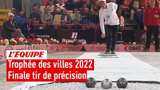 14 de Finale Petanque 2023 Tir de Précision Diego Rizzi 🇮🇹 vs Mesut Duruk Championnat Europe 2023 [upl. by Solegnave]