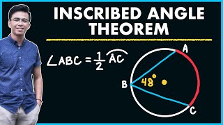 INSCRIBED ANGLE THEOREM  THEOREMS ON CIRLCE  Inscribed Angle and Intersected Arc [upl. by Anderegg]