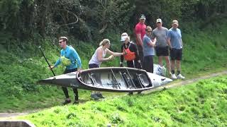 Devizes to Westminster International canoe Race 2022 [upl. by Nniroc]