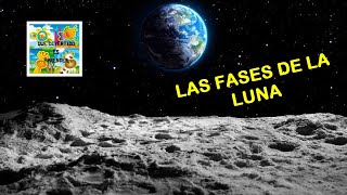 🌝CONOCE LAS FASES DE LA LUNA 🌓🌑🌗🌕 explicación para niños 👩‍🦰👨🏻‍🦱 [upl. by Spielman296]