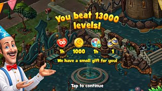 Gardenscapes  13000 Levels Completed [upl. by Lisa]